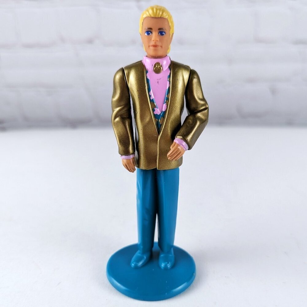 Vintage 90s McDonald's Ken Locket Surprise Happy Meal Toy - Picture 1 of 6